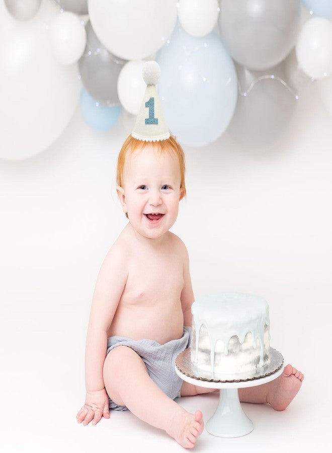 HGFC 1 st Birthday Decorations - 1st/First Birthday Hat For Boy,Bohemian Style 1st Crown,Cake Smash Photo Prop Hat - Image 3